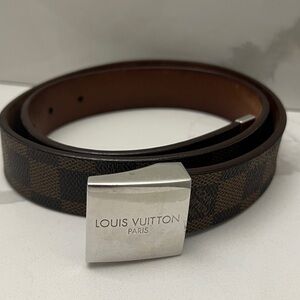 Louis Vuitton Checkered Brown Belt